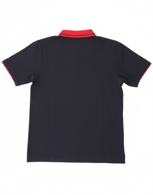 Navigare Poloskjorte til mænd XL Marineblå Bomuld