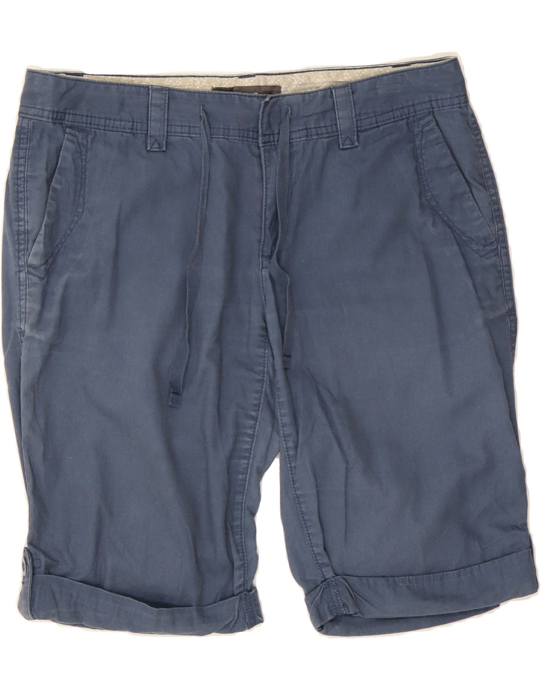 EDDIE BAUER Womens Chino Shorts US 4 Small W32 Navy Blue Cotton Vintage Eddie Bauer and Second-Hand Eddie Bauer from Messina Hembry 