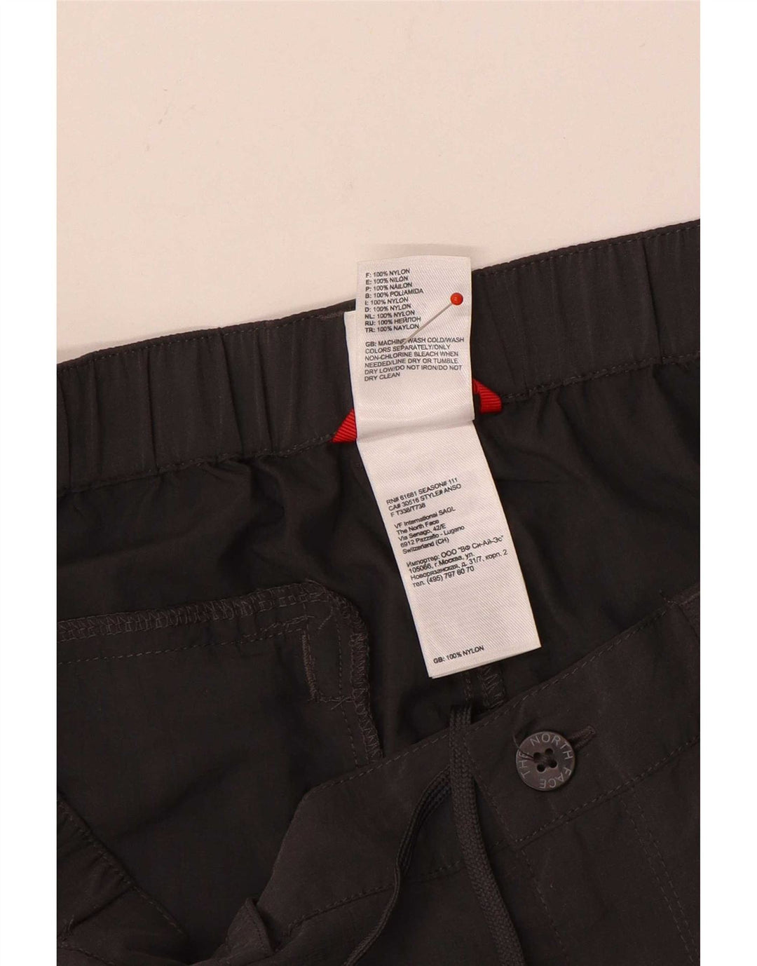 The North Face Dame Straight Cargo Bukser Large W34 L24 Grå Nylon