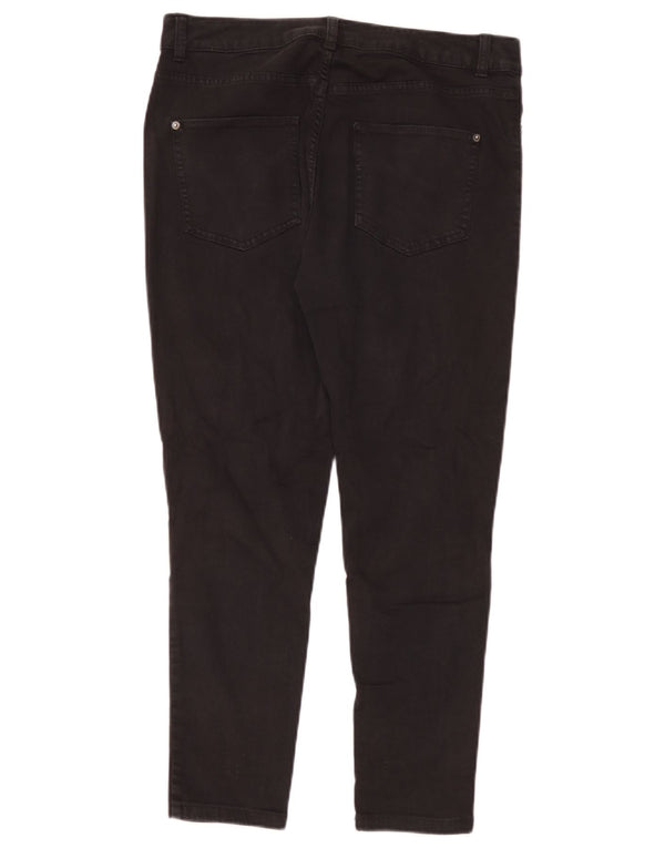Marks & Spencer Dame Super Skinny Jeans UK 14 Large W32 L26 Sort Bomuld