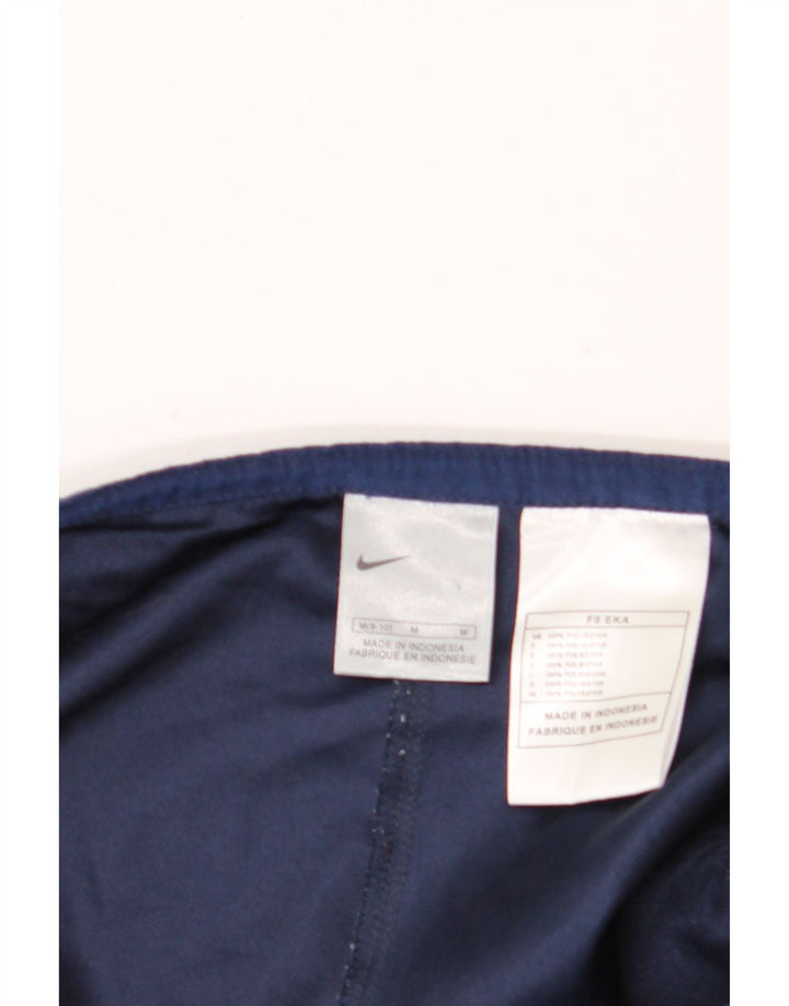 NIKE Womens Tracksuit Trousers US 8/10 Medium  Navy Blue Polyester Vintage Nike and Second-Hand Nike from Messina Hembry 