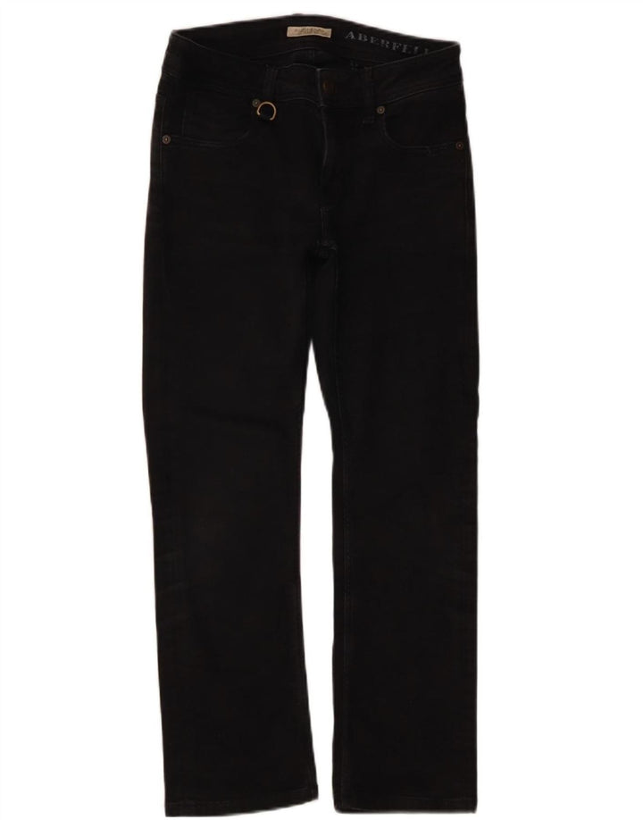 Burberry lige jeans til kvinder W26 L25 sort bomuld