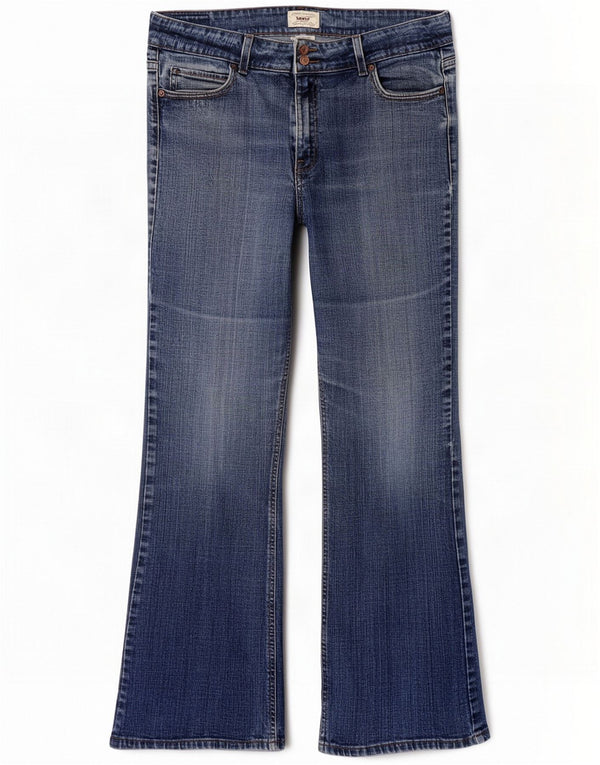Levi's Womens 526 Bootcut Jeans US 16 2XL W34 L32 Blue Cotton