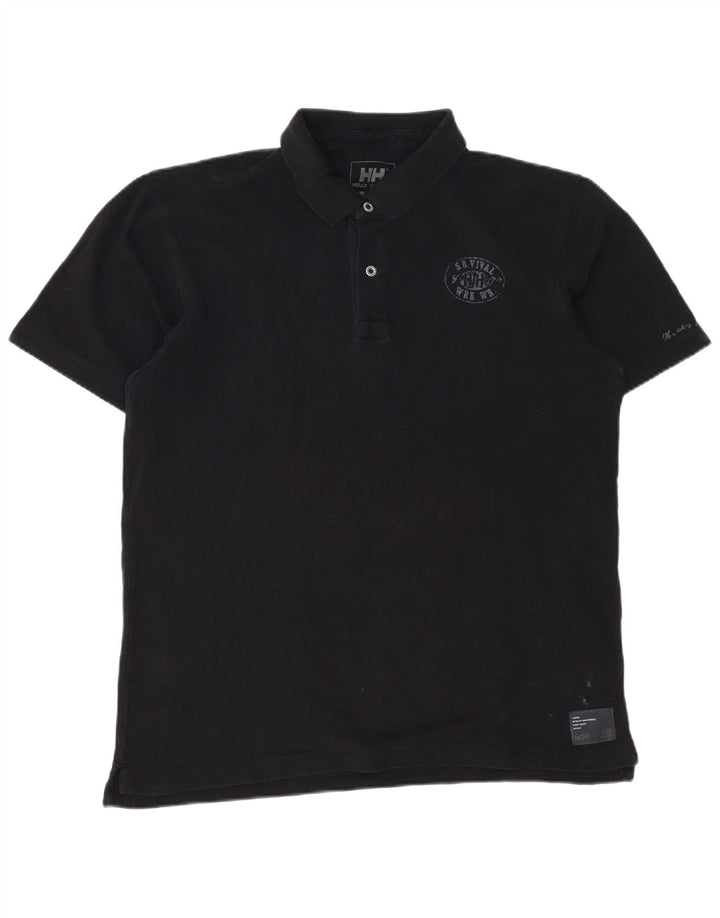 Helly Hansen Herre Polo Shirt Large Sort