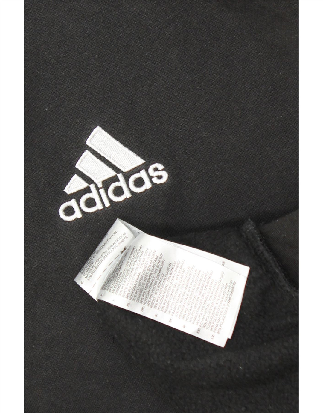 Adidas Herre Sweatshirt Jumper XL Sort Bomuld