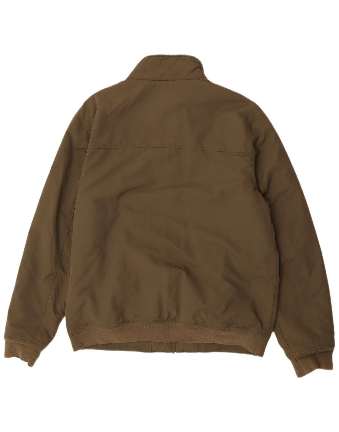 Tommy Hilfiger Herre Bomber Jacket UK 42 XL Khaki Polyamid