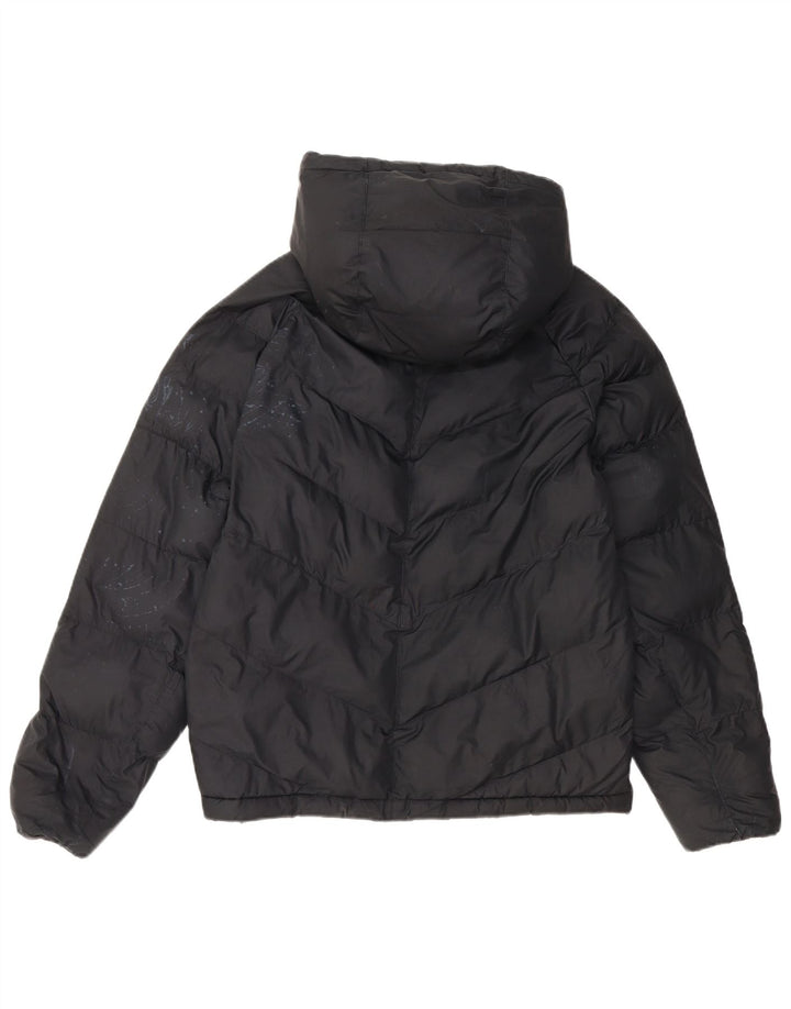 Nike drenge hættepolstret jakke 13-14 år XL sort polyester