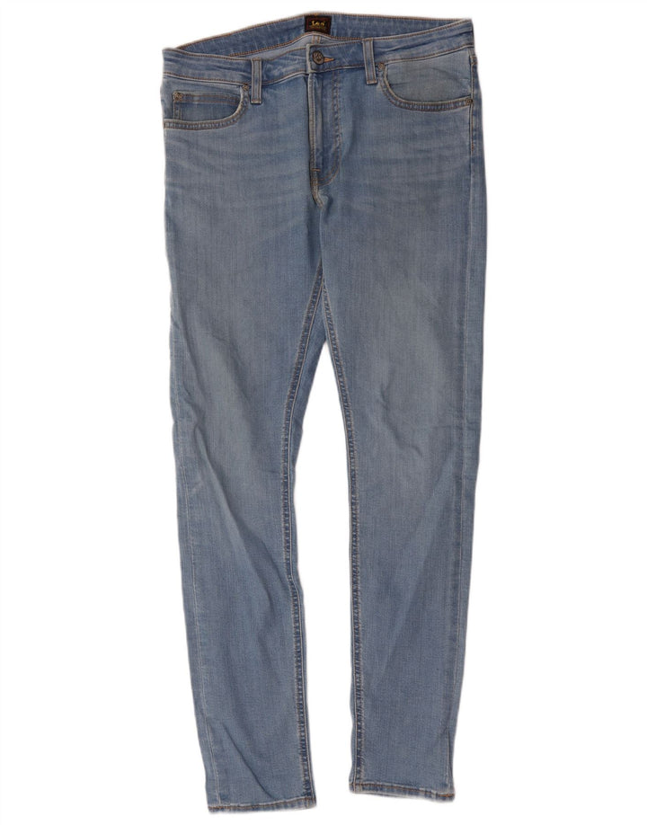 Lee Dame Malone Skinny Jeans W33 L32 Blå Bomuld