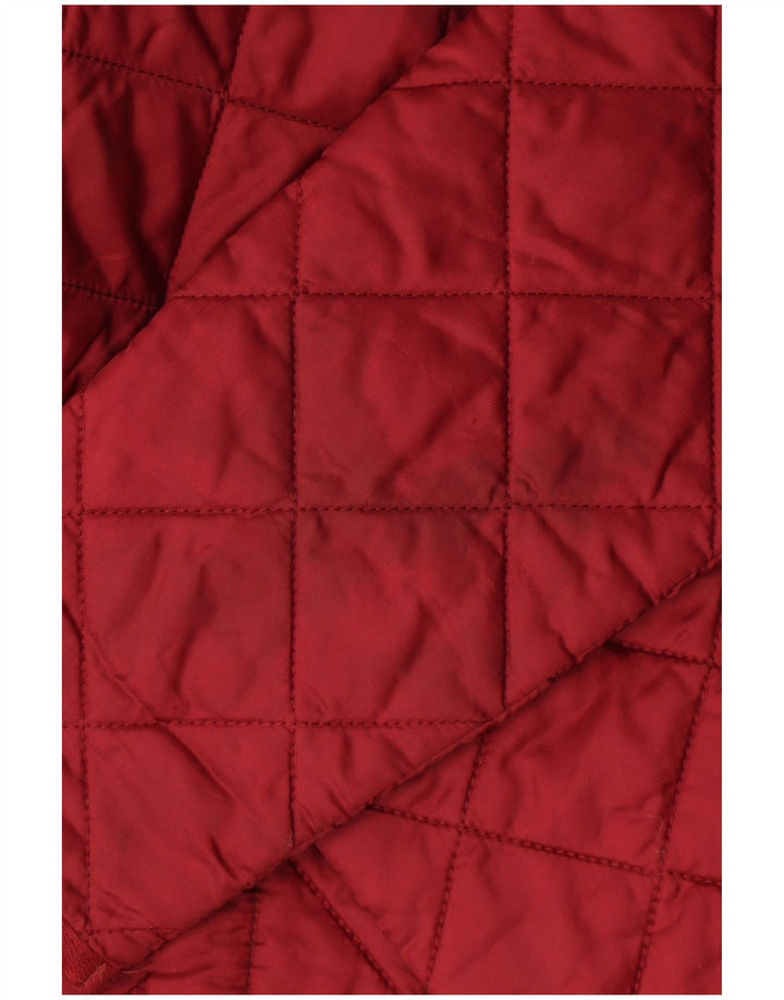 Barbour Boys Quiltet jakke 12-13 år XL Burgundy