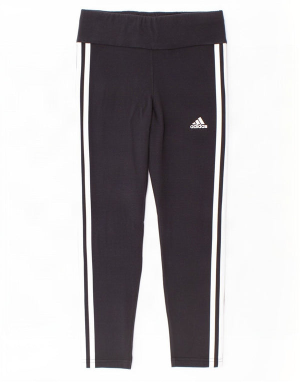 Adidas pigeleggings 9-10 år sort bomuld