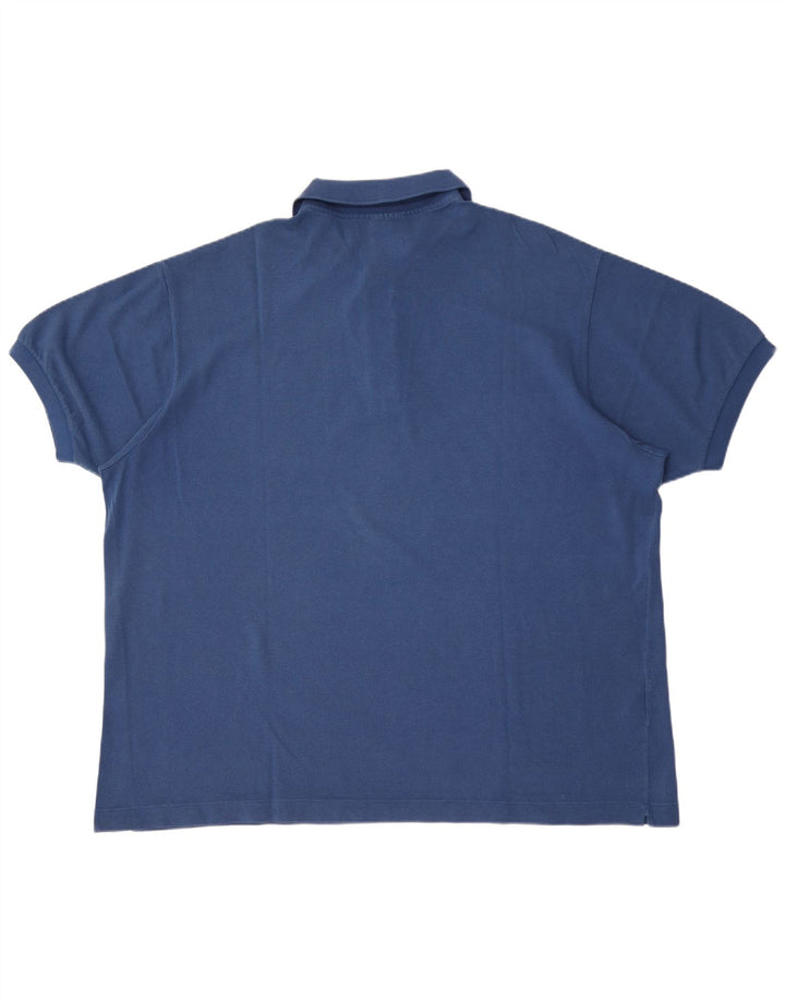 Lacoste Herre poloskjorte str. 9 4XL Blå Bomuld