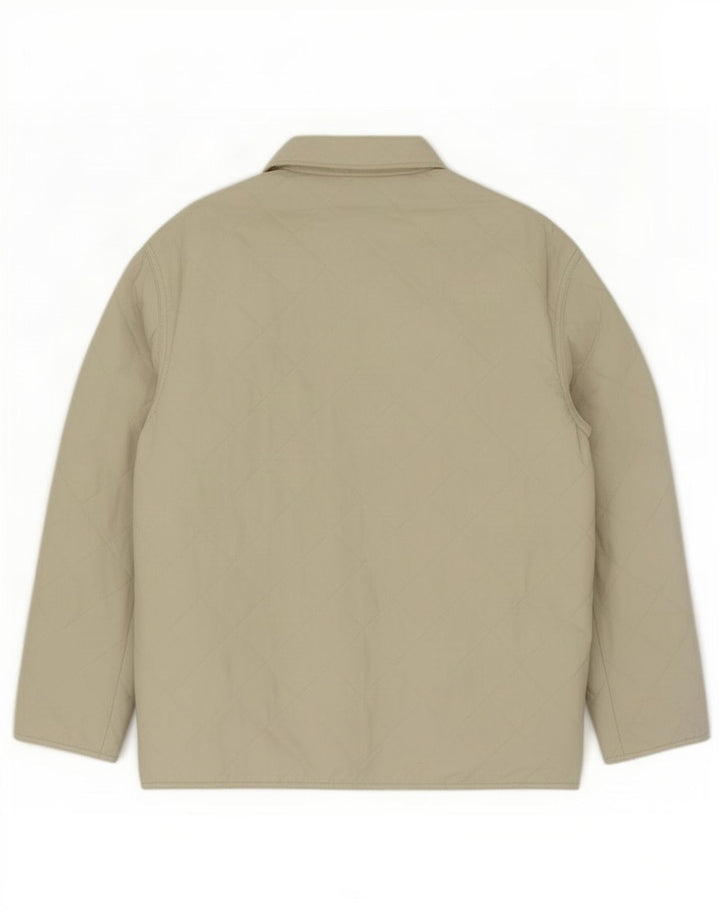 Ellesse Dame Quiltet Jakke IT 52 XL Khaki Polyamid