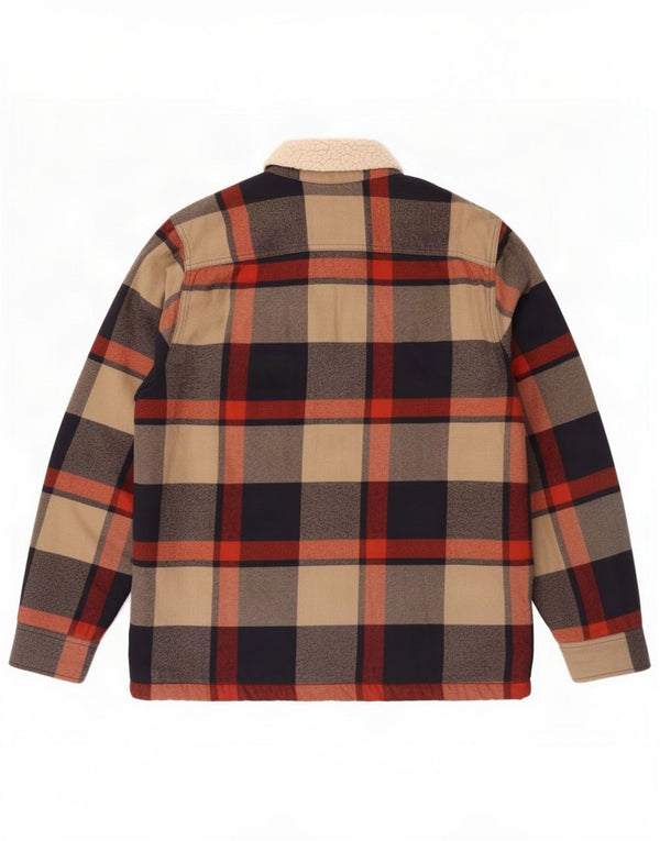 Hollister herre skovhugger flannel skjorte stor flerfarvet ternet bomuld