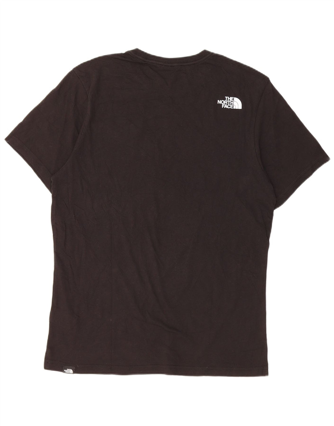 The North Face Herre T-Shirt Top Medium Sort Bomuld