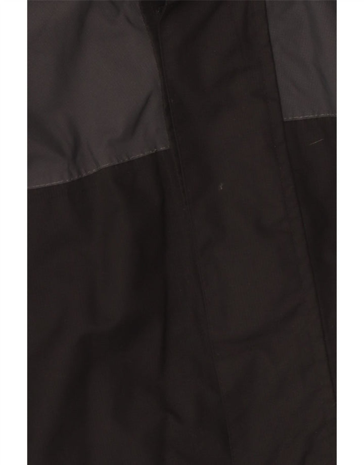 Mountain Warehouse Herre Windbreaker Jacket UK 36 Small Black Colourblock
