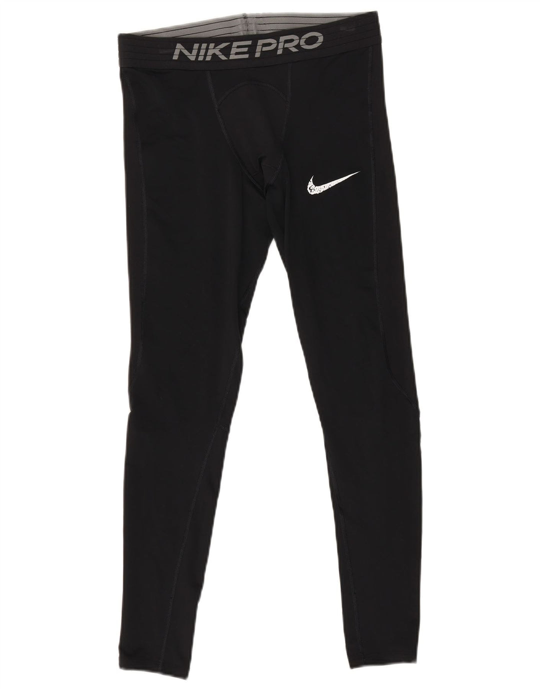 Nike Herre Tight Fit Grafiske Leggings Medium Sort Polyester