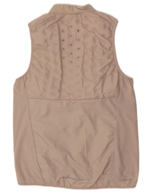 Nike Dame Løbetræningsdragt Topjakke UK 14 Large Beige Sports