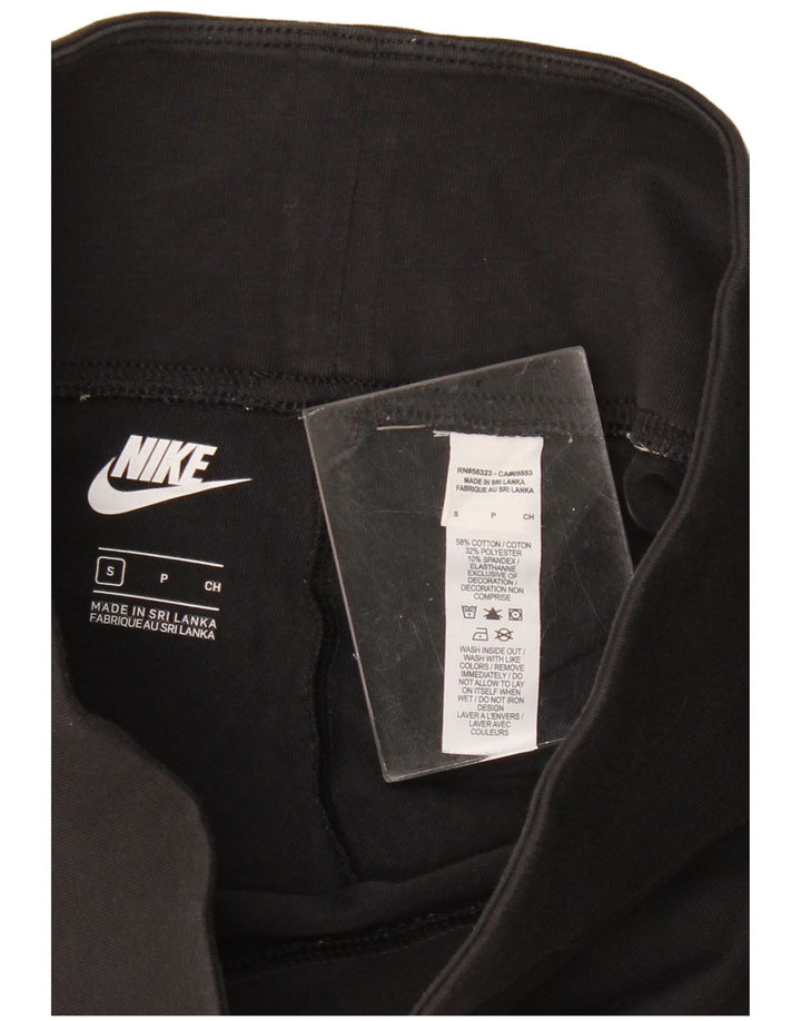 NIKE sportsshorts til kvinder UK 8 Small Black Bomuld