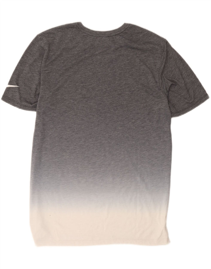 Nike Grafisk T-shirt top til mænd, stor grå slipsfarve
