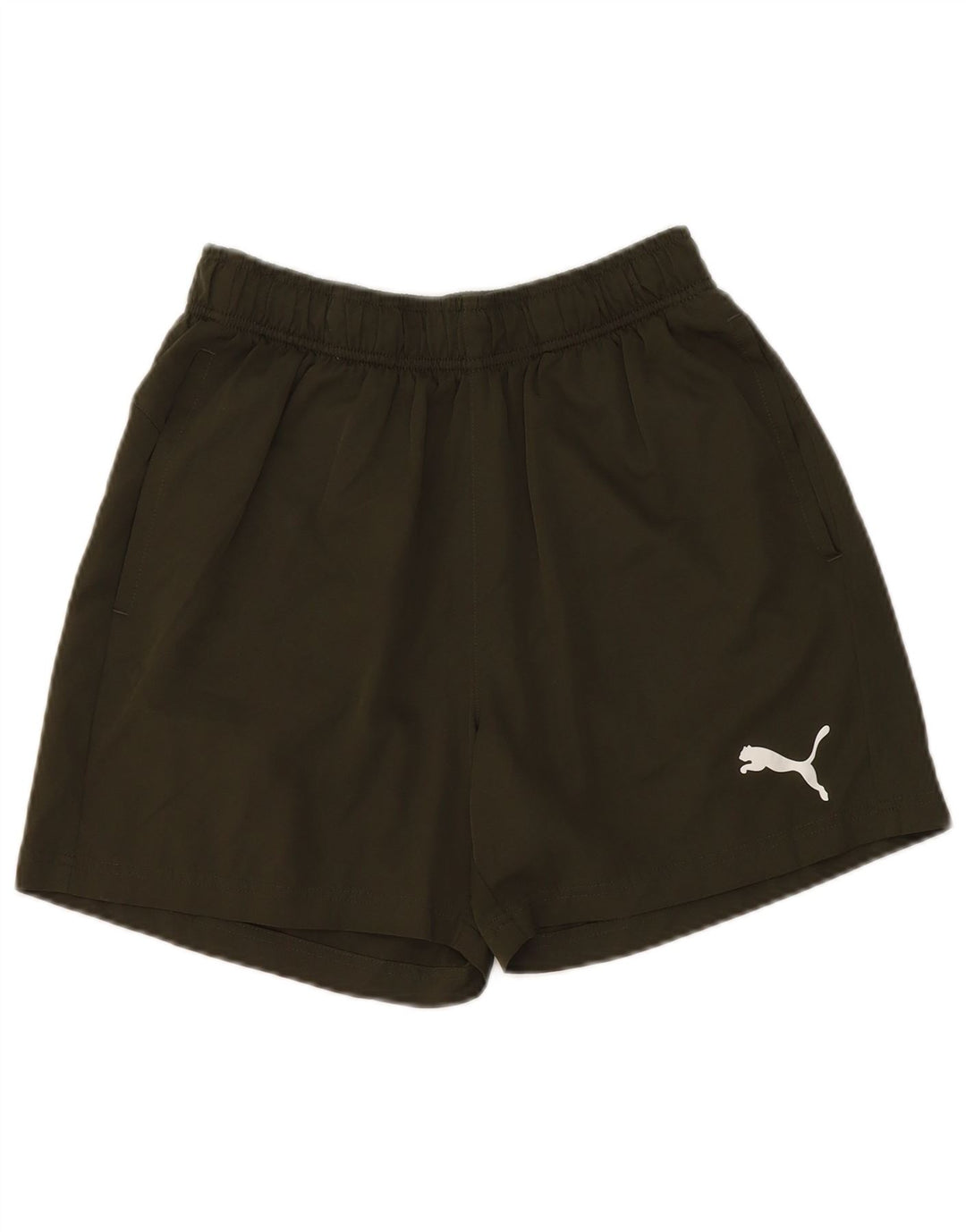Puma sportsshorts til kvinder UK 12 mellemgrøn polyester