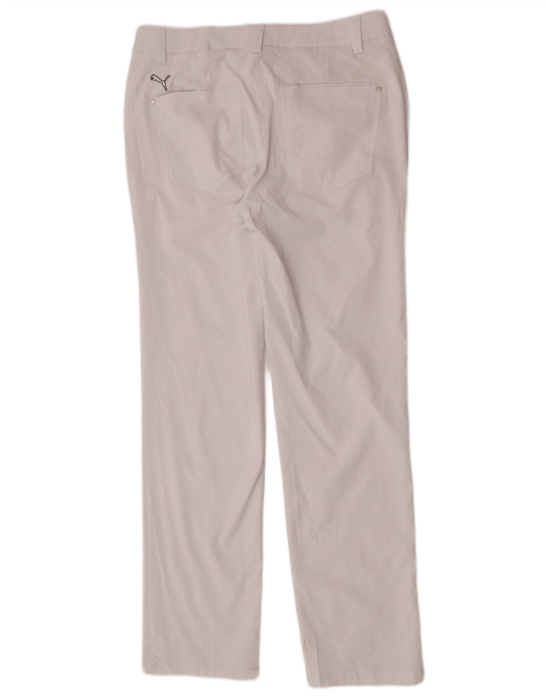 Puma Straight Casual Bukser til mænd W32 L32 Hvid polyester