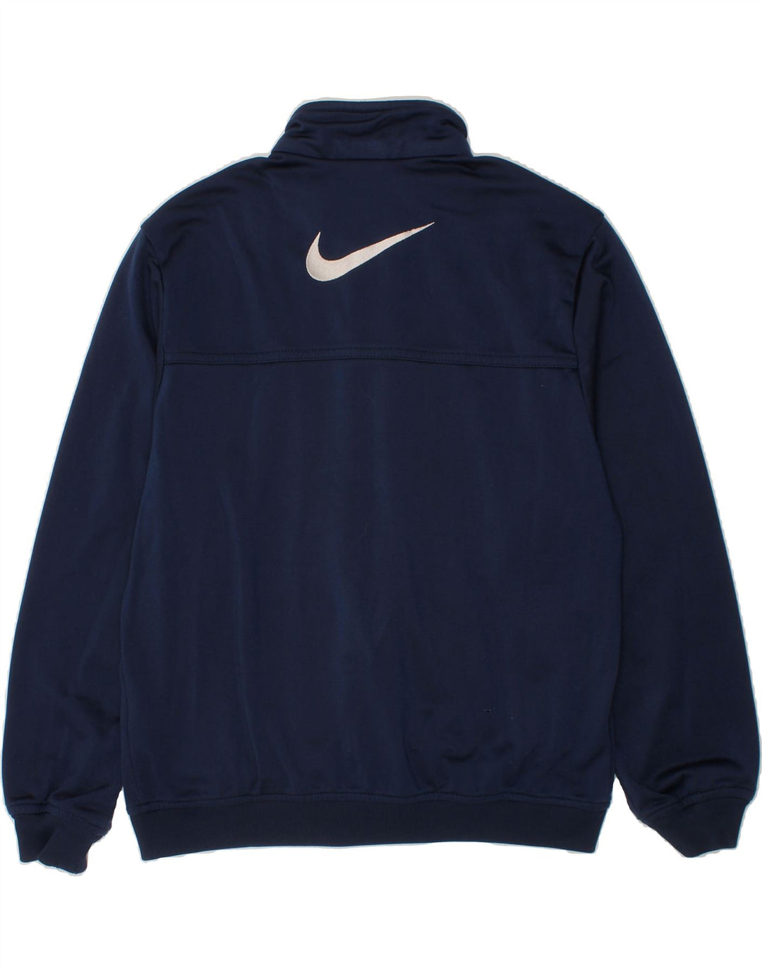 NIKE Boys Graphic Tracksuit Top Jacket 10-11 Years Medium Navy Blue Vintage Nike and Second-Hand Nike from Messina Hembry 