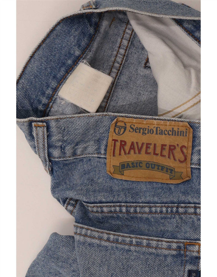 Sergio Tacchini Straight Jeans til mænd W32 L32 Blå