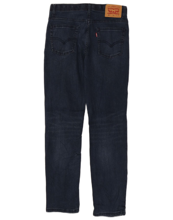 Levi's Girls 502 Slim Jeans 13-14 år W27 L29 Marineblå Bomuld
