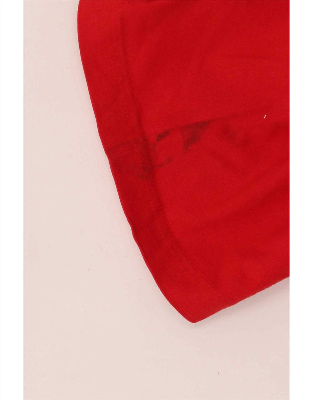 Reebok Herre T-Shirt Top Stor Rød Bomuld