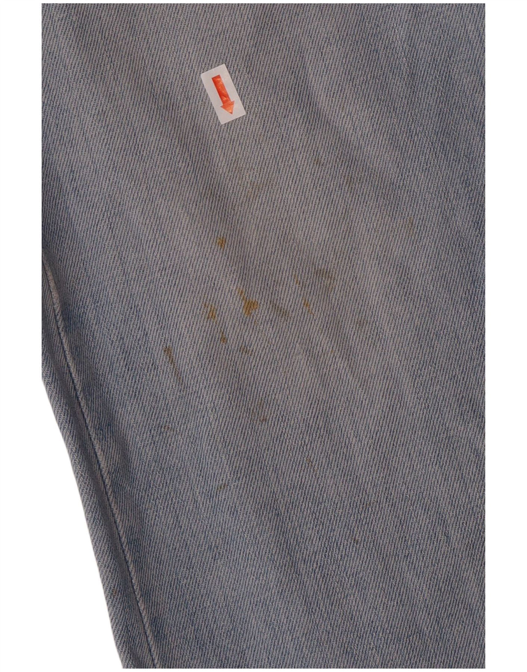 LEVI'S Herre 501 Straight Jeans W36 L31 Blå Bomuld