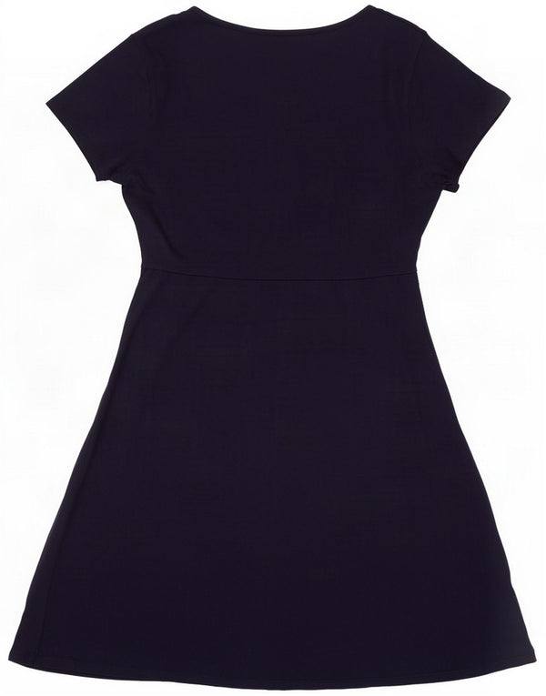 Mountain Warehouse Dame A-Line Kjole UK 18 XL Navy Blue Cotton