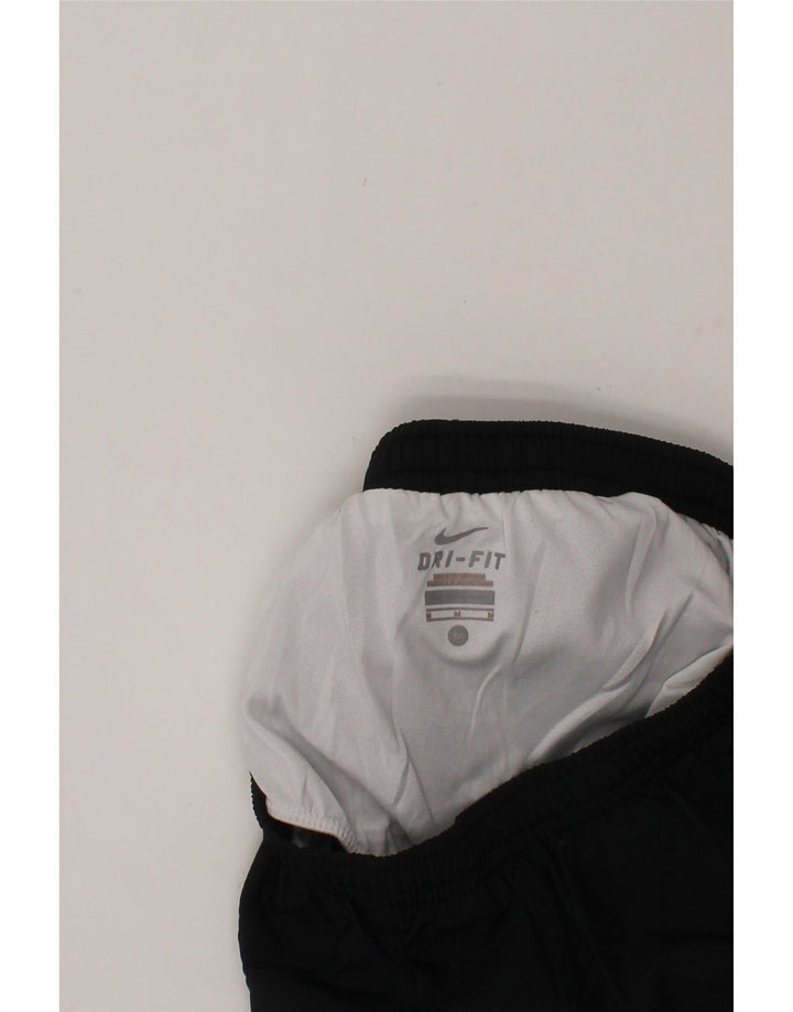 NIKE Girls Dri Fit Sport Shorts 10-11 Years Medium Black Polyester Vintage Nike and Second-Hand Nike from Messina Hembry 