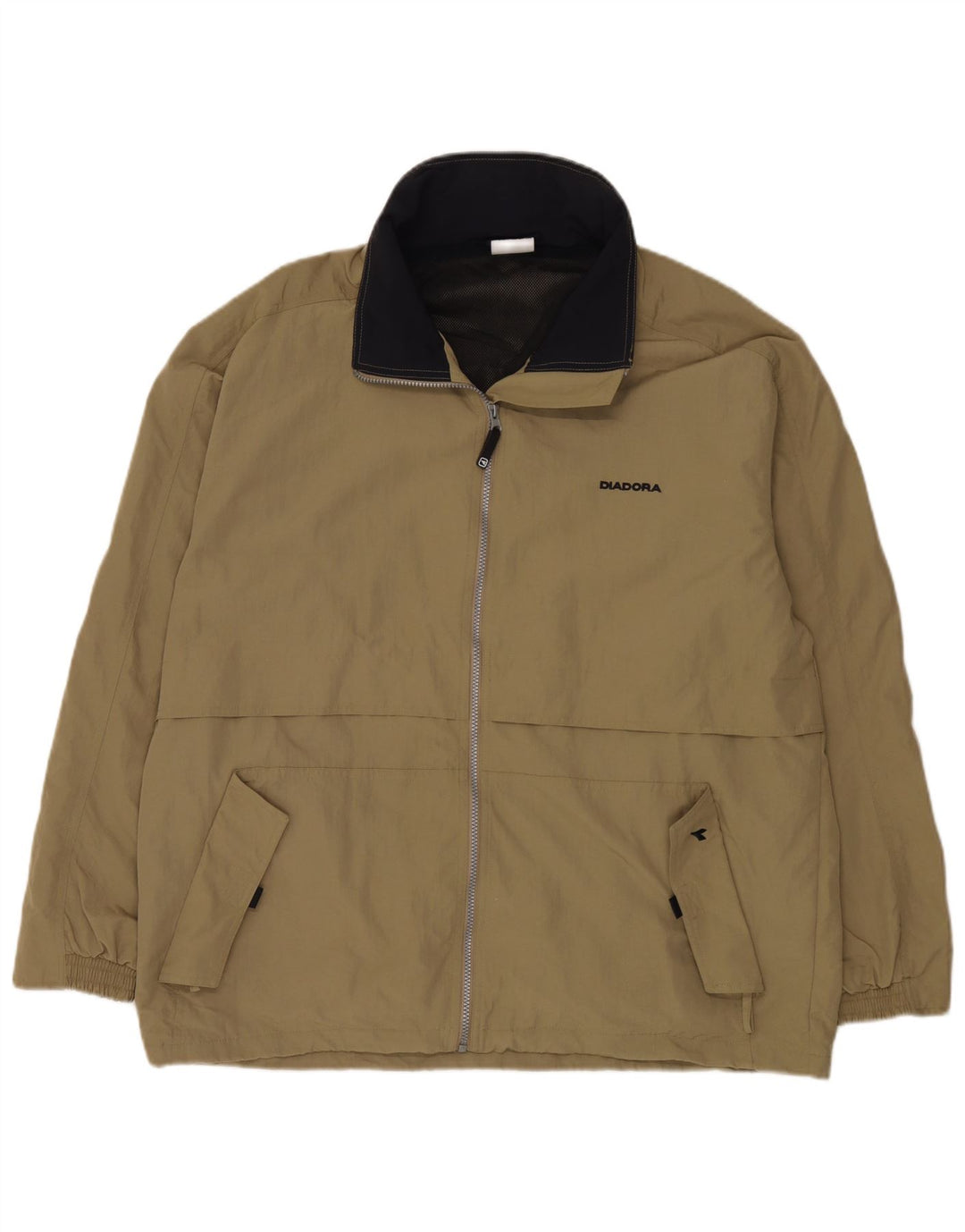 Diadora Træningsdragt med hætte til mænd XL XL Khaki Polyamid