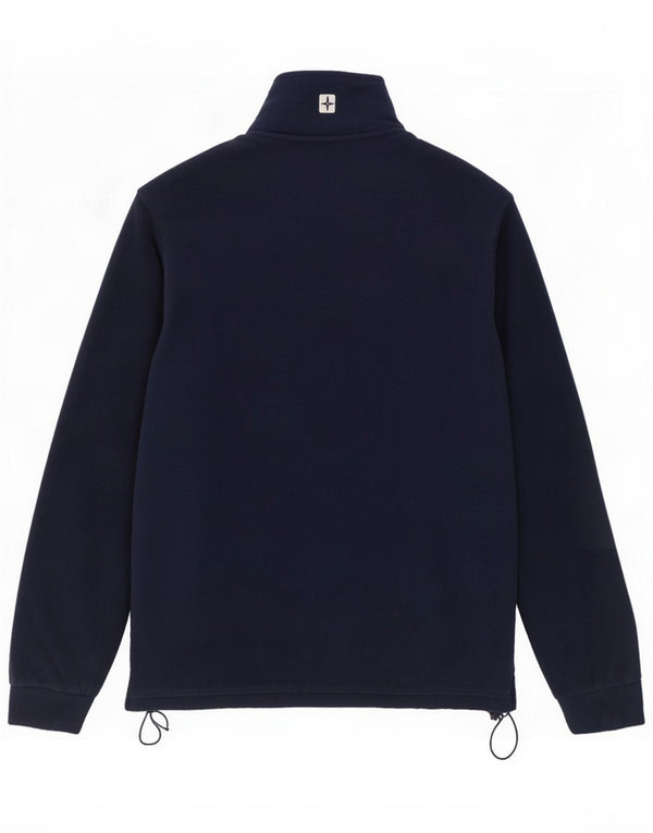 Mountain Warehouse Mens Fleece Jacket UK 38 Medium Navy Blue Polyester
