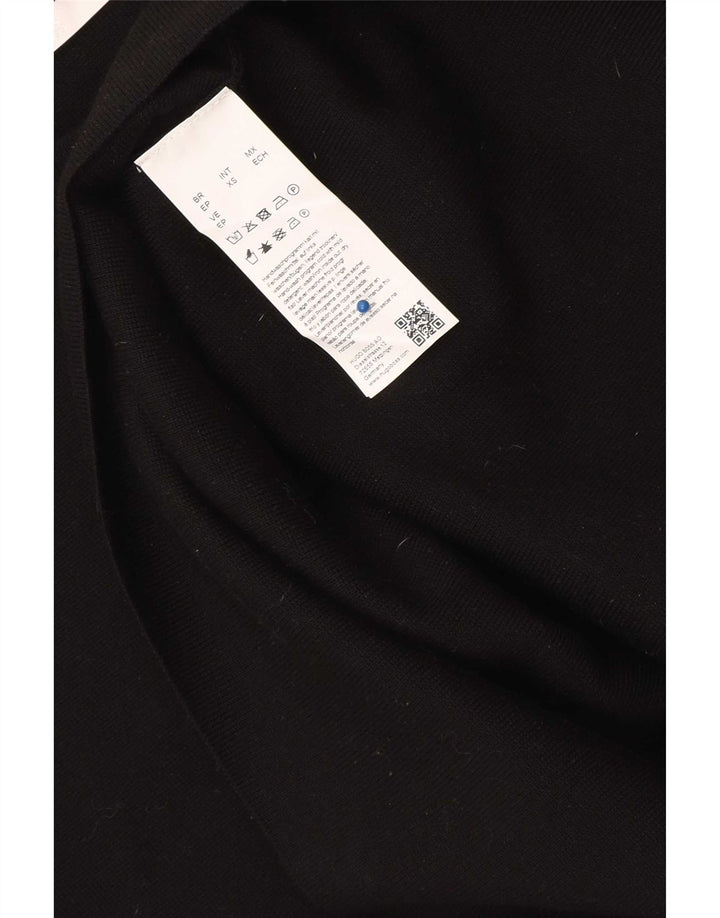 Hugo Boss Womens Shift Dress UK 6 XS Black Bomuld