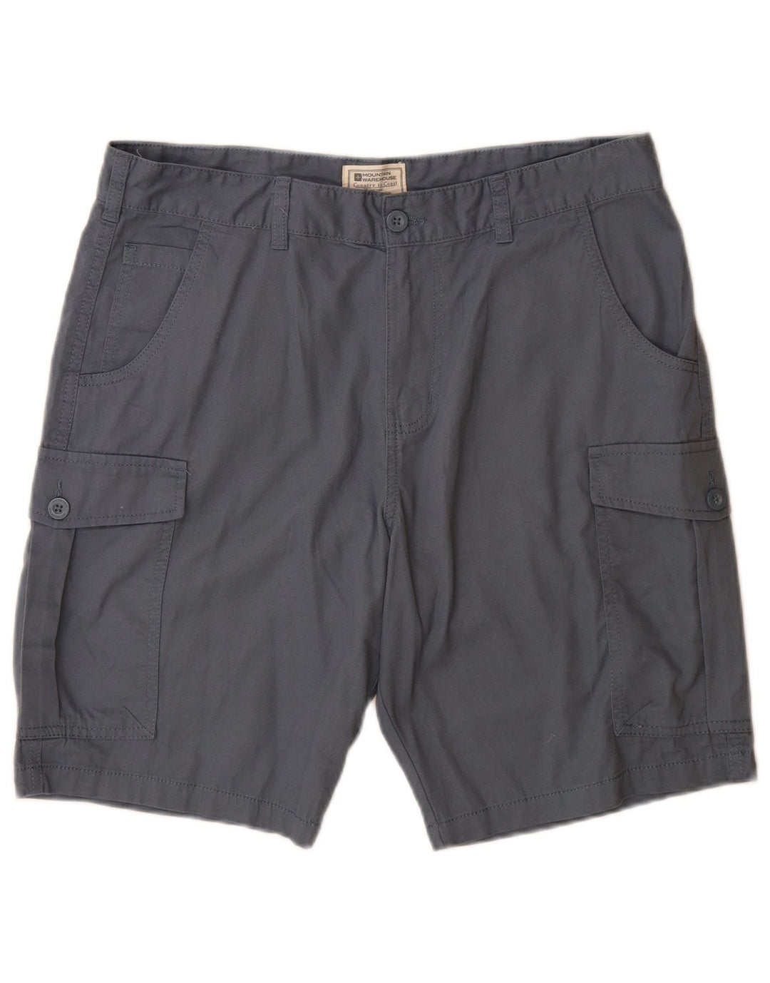 Mountain Warehouse Herre Cargo Shorts W34 Large Navy Blue Cotton