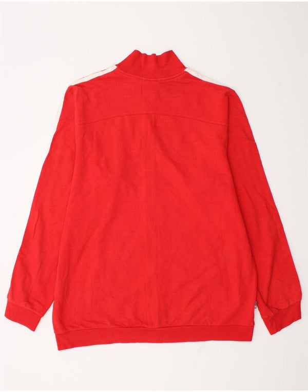 Adidas Træningsdragt til mænd, topjakke, stor rød bomuld