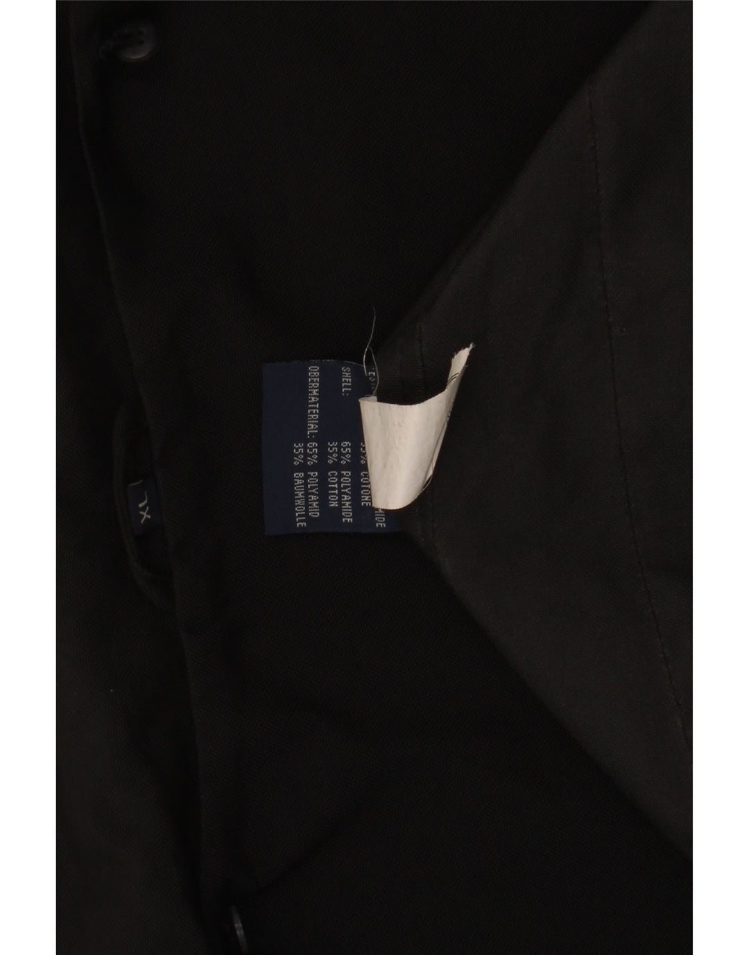 DECATHLON Herre Utility Jacket UK 42 XL Sort Polyamid