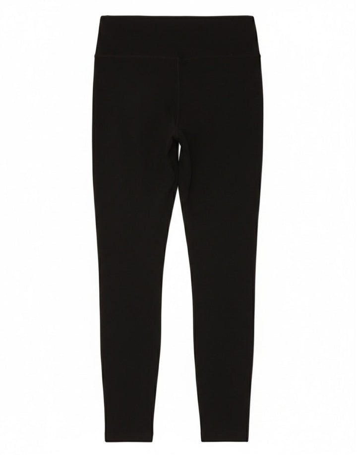 Nike Dame Dri Fit Leggings UK 14 Large Black Polyester