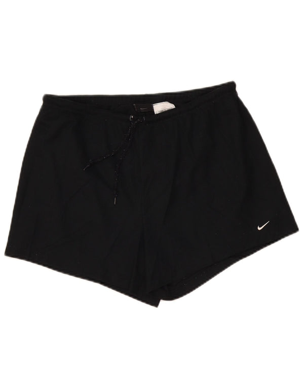 Nike Dame Dri Fit sportsshorts US 12/14 Large Black Polyester