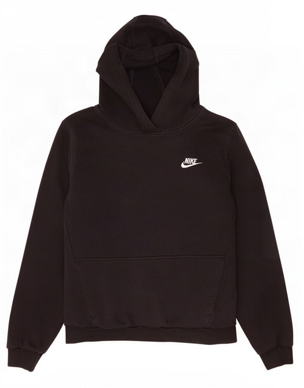 Nike hættetrøje til piger 13-14 år XL Sort bomuld