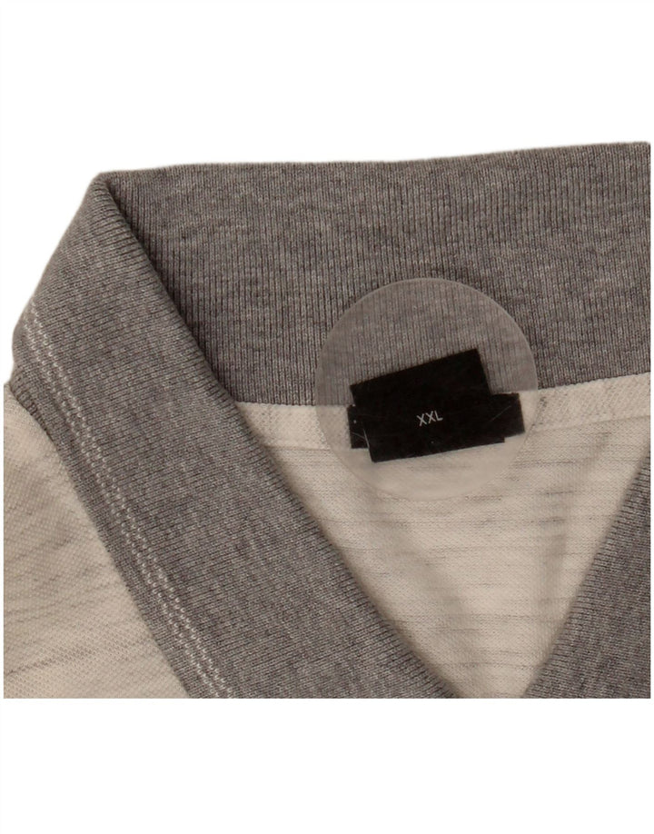 Hugo Boss Herre Regular Fit Polo Shirt 2XL Grå Flecked