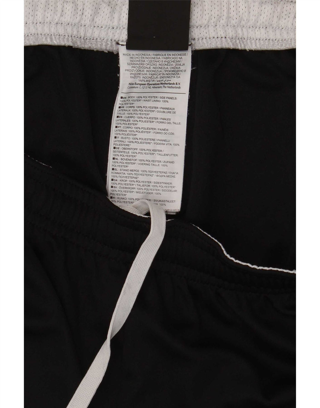 Nike Sportsshorts til mænd Large Black Colourblock Polyester