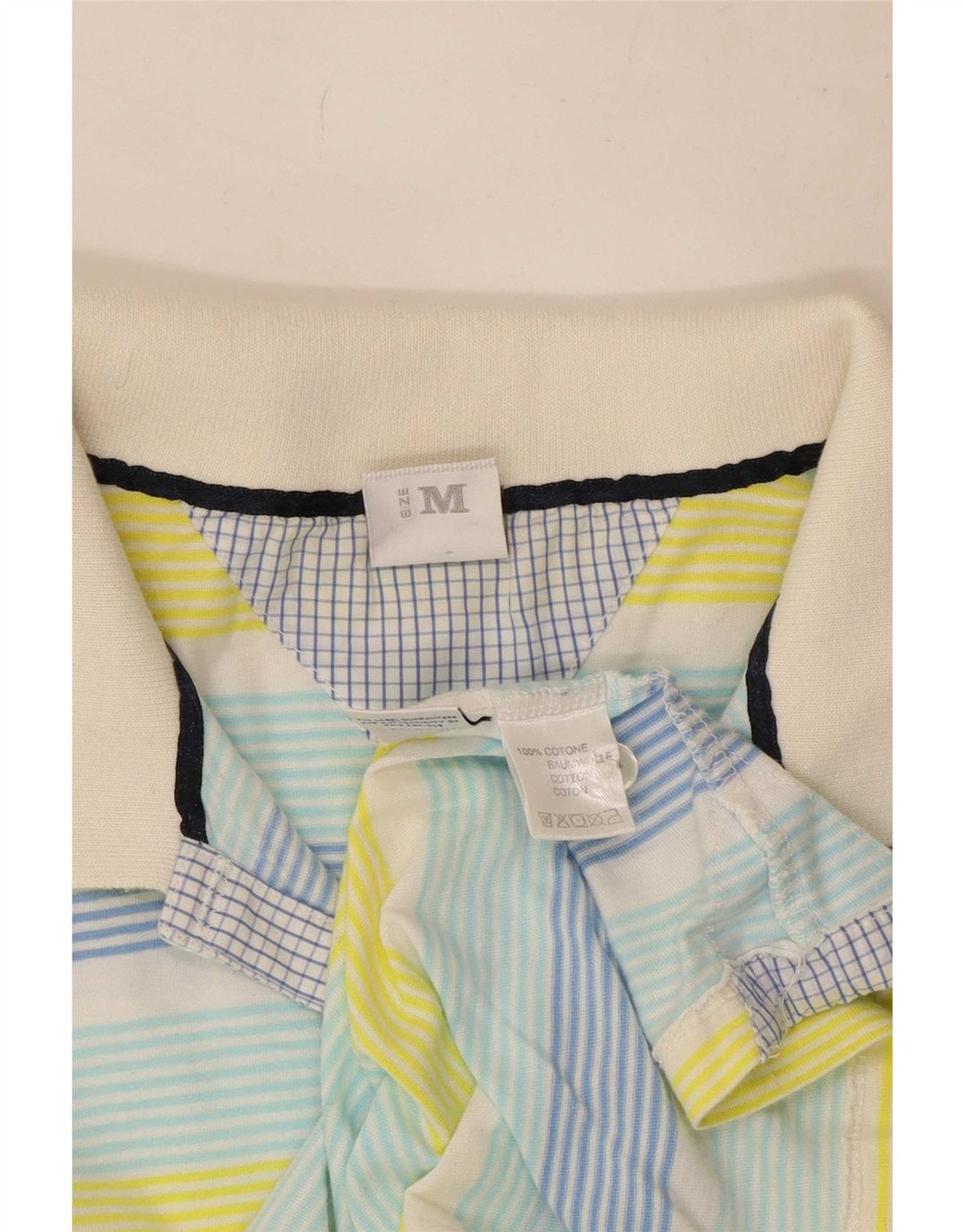 North Sails Dame Polo Shirt UK 12 Medium Flerfarvet Stribet Bomuld