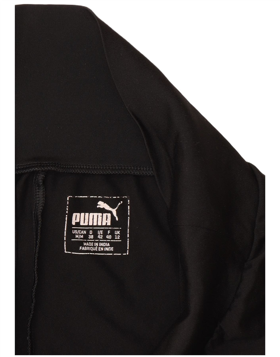 Puma Dame Capri Leggings UK 12 Medium Sort Polyester