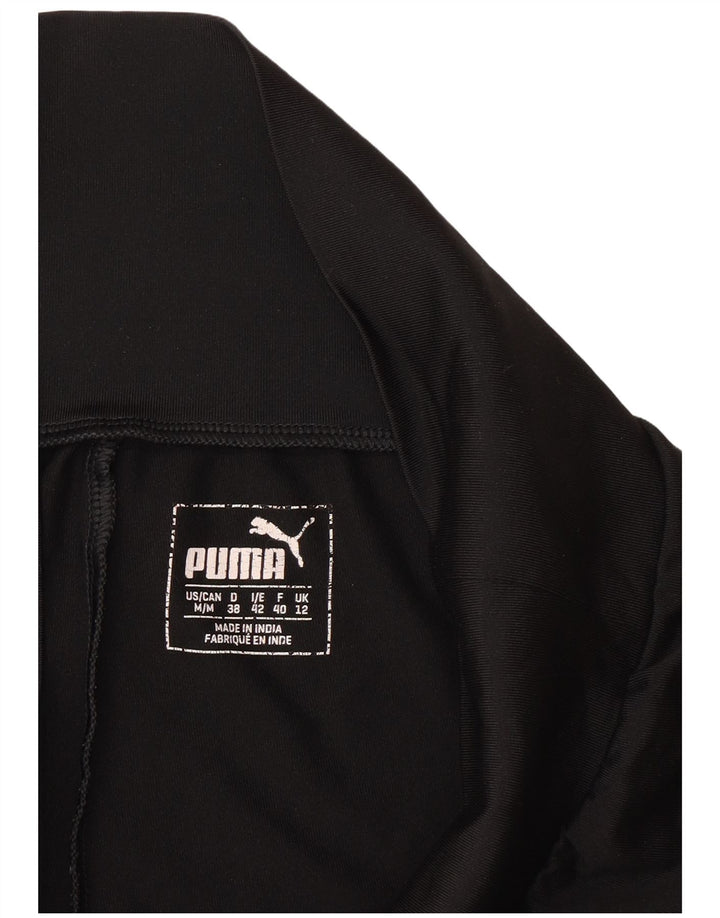 Puma Dame Capri Leggings UK 12 Medium Sort Polyester