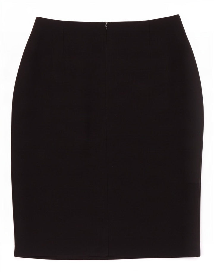 Marks & Spencer Pencil Nederdel til kvinder UK 14 Medium W28 Sort viskose