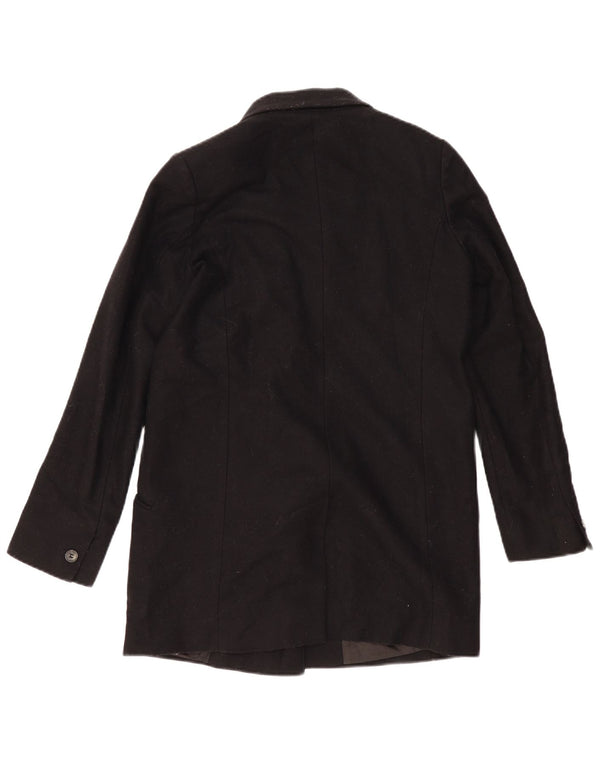 French Connection Dame Oversized Longline Blazer Jacket UK 6 XS Sort