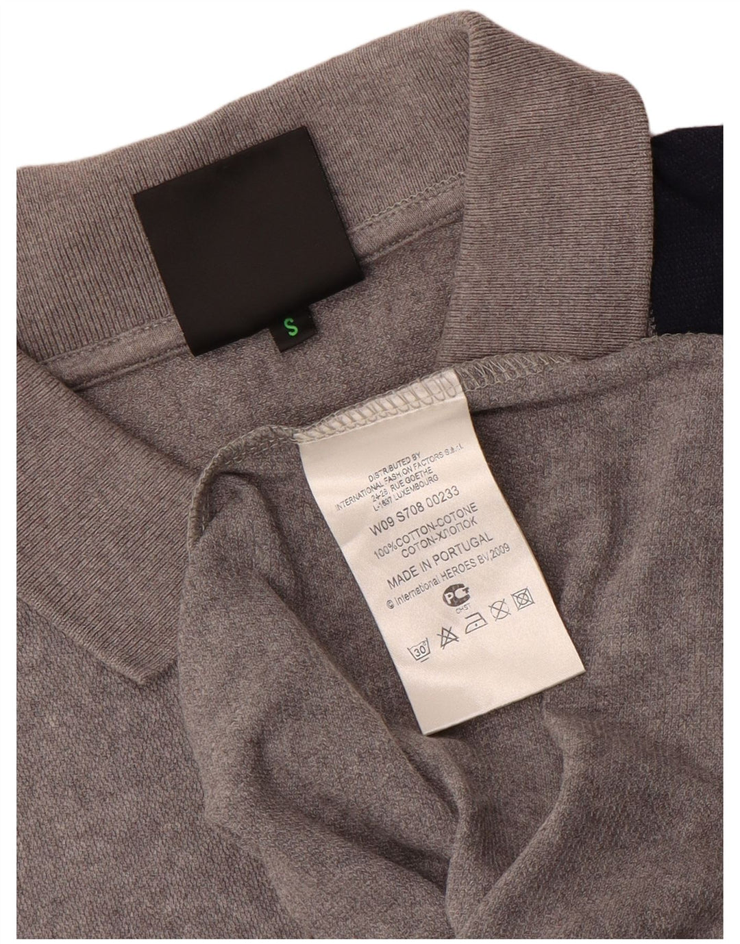 Bikkembergs Herre Polo Shirt Lille Grå Colourblock Bomuld