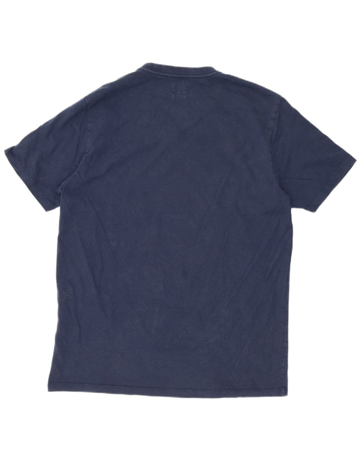 Levi's Herre Standard T-Shirt Top Medium Marineblå Bomuld